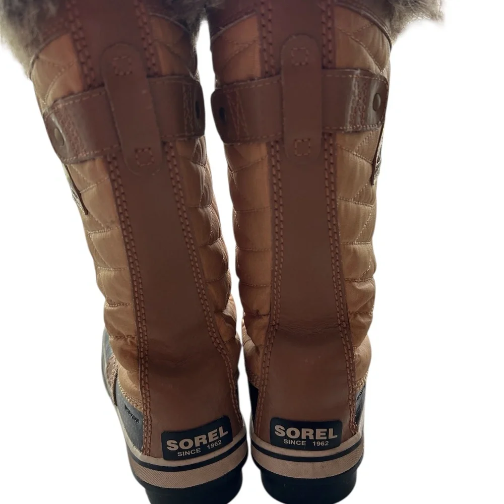 Sorel womens tall lace-up winter boots